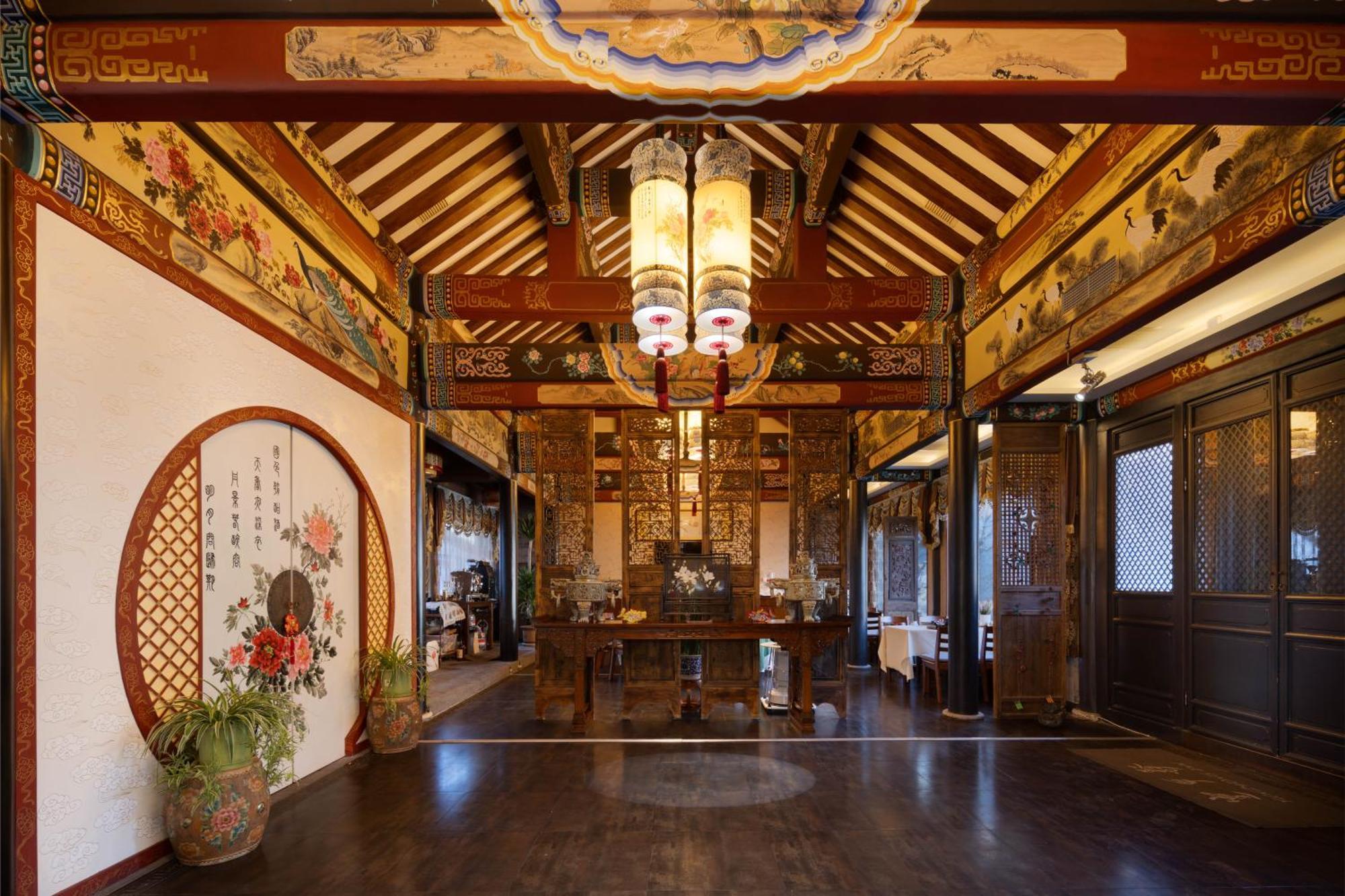 Datong Yunzhong Traditional Courtyard Экстерьер фото