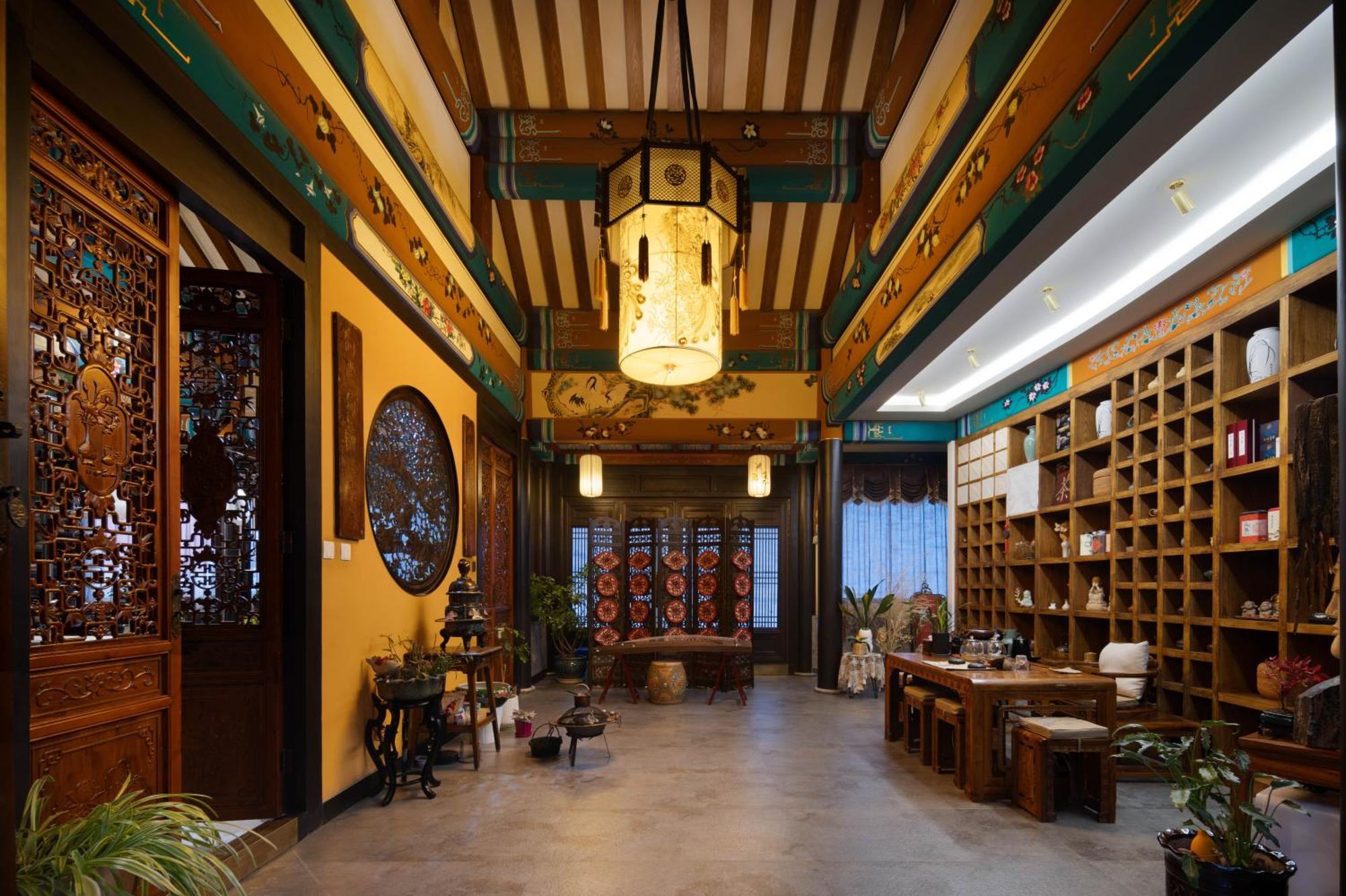 Datong Yunzhong Traditional Courtyard Экстерьер фото